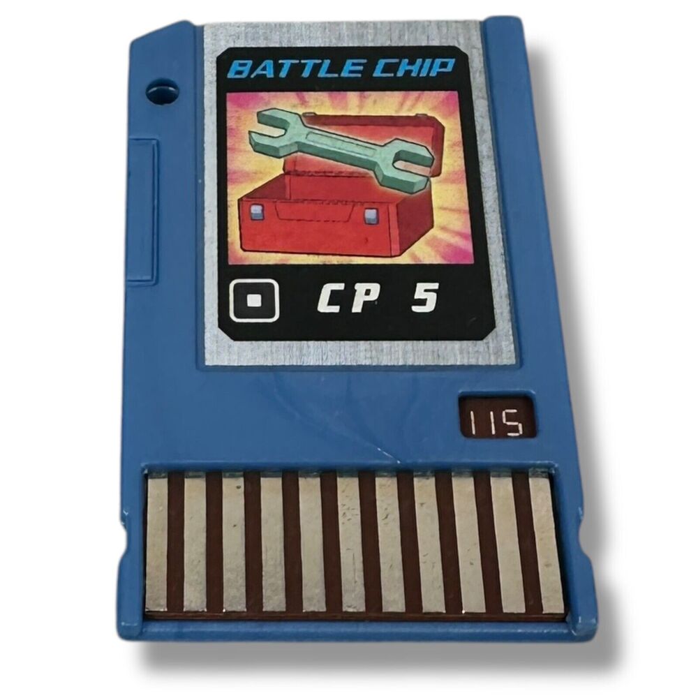 MegaMan Battle Chip CP 5 115 for Mega Man PET 2004 Takara